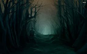 Image result for Dark Forest Background Art