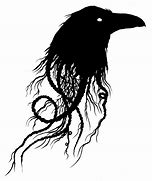 Image result for Raven Art Drawing