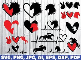 Image result for Horse Heart SVG