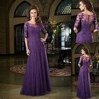 Image result for Dark Purple Bridesmaid Dresses