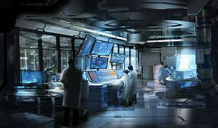 Image result for Sci-Fi Lab Concept Art