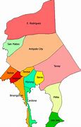 Image result for Rodriguez Rizal Map