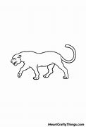 Image result for Panther Drawing