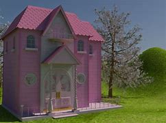 Image result for Hello Kitty House Cartoon