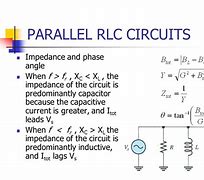 Image result for Impedance of Parallel RLC Circuit