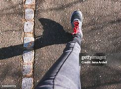 Image result for Looking Down at Feet Walking