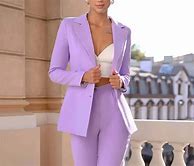 Image result for Purple Business Suit