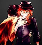 Image result for Chuuya and Dazai Kiss