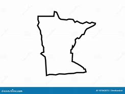 Image result for Minnesota State Shape