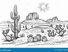 Image result for Cactus Desert Artwork