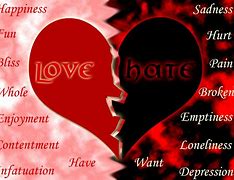 Image result for Love and Hate