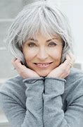 Image result for Grey Hair Style 60