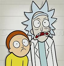 Image result for Rick and Morty Drawing