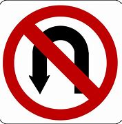 Image result for U-turn Graphic