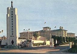 Image result for Ambassador Hotel Los Angeles Lobby