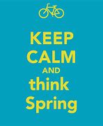 Image result for Think Spring Sign