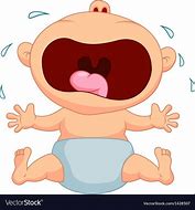 Image result for cute cartoon baby boy crying