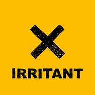 Image result for Irritant Sign Black and White