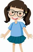 Image result for Lady with Glasses Clip Art