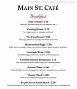 Image result for CAF Menu