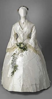 Image result for 1830s Wedding Dress