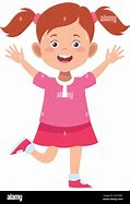 Image result for Girl Cartoon Character Spins around Herself