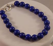 Image result for Lapis Bead Bracelet