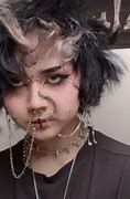 Image result for Mall Goth Makeup