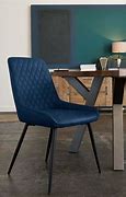 Image result for blue dining room chairs