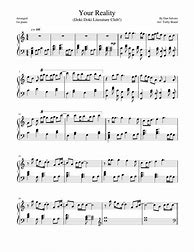 Image result for Your Reality On Tuba Sheet Music