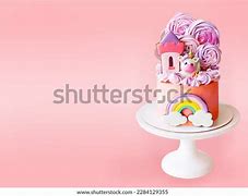 Image result for Little Girl Birthday Cake Pink Flower