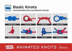 Image result for How to Tie Rope Knots