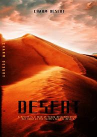 Image result for Poster Desert Tunisie