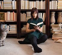 Image result for Someone Reading Books