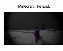 Image result for Minecraft the End Text