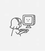 Image result for Cute Computer Sketch