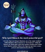 Image result for Lord Shiva Powerful