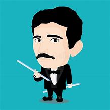 Image result for Nikola Tesla Caricatura