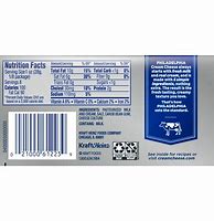 Image result for Kraft Singles Nutrition Facts