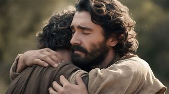 Image result for Jesus Christ Hugging Someone