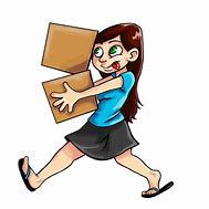 Image result for Cartoon People Moving Boxes