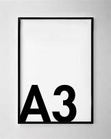 Image result for A3 Black Frame