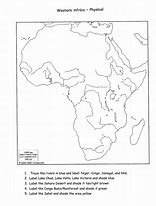 Image result for Physical Map of Africa Quizlet