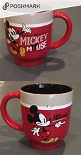 Image result for Donald Duck and Mickey Mouse Red Mug