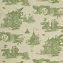 Image result for Green Toile Wallpaper