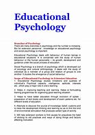 Image result for Educational Psychology