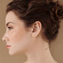 Image result for Solid Cartilage Earring Cuffs Bar