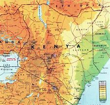 Image result for Large Map of Kenya