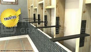 Image result for Floating Vanity Brackets