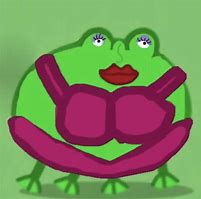 Image result for Cartoony Cute Frog PFP